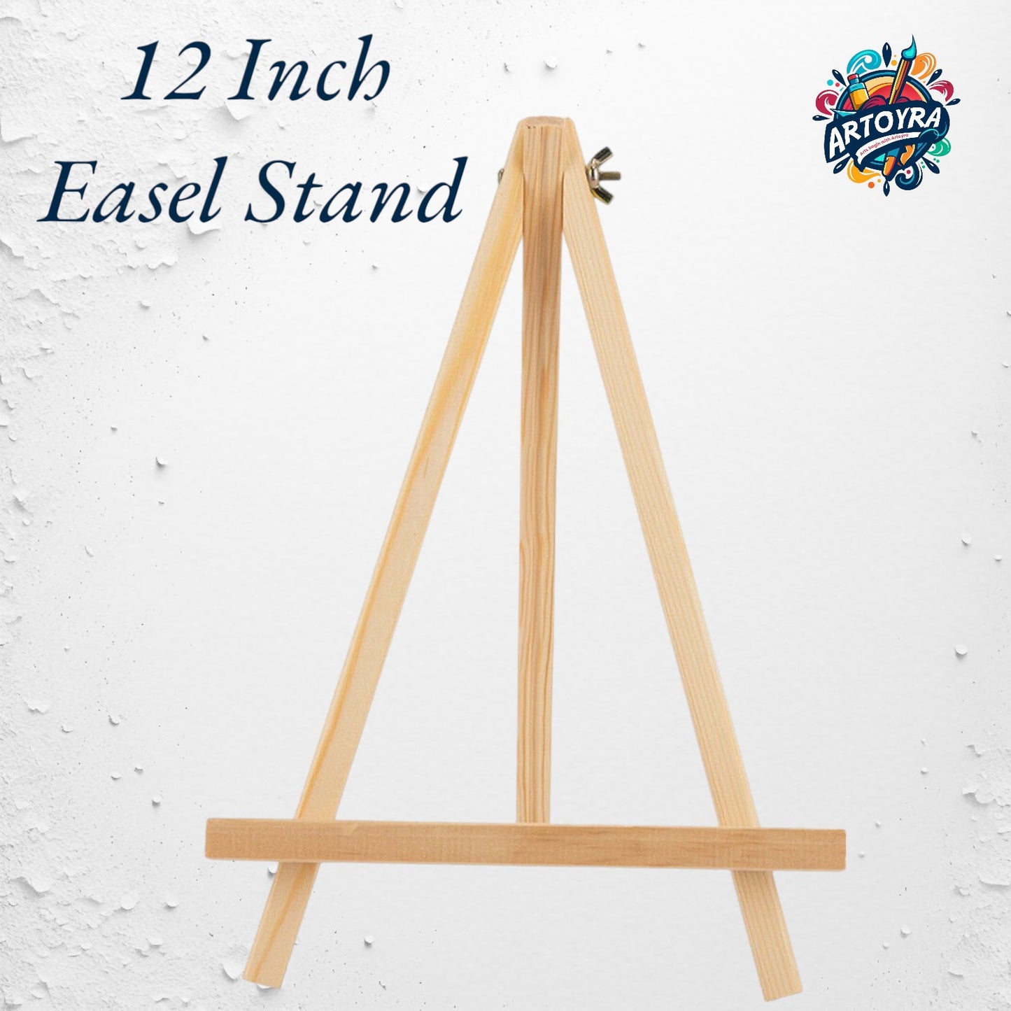 12 Inch Wooden Easel Stand – Perfect for Your Art & Display Needs! ✨🎨