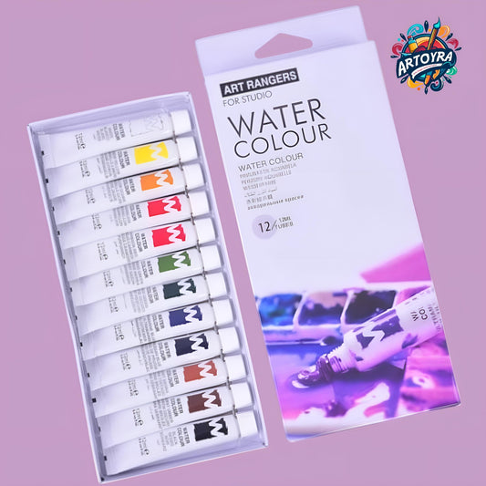Pack of 12 high quality art rangers water colour for painting