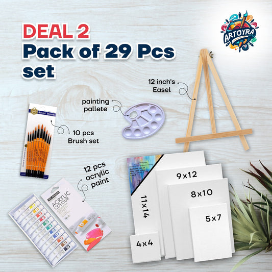 DEAL 2 – 29-Piece Premium Painting Kit! 🖌️✨ Premium quality