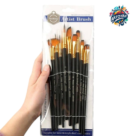 Premium Artist Brush Set – A Must-Have for Every Painter! 🎨